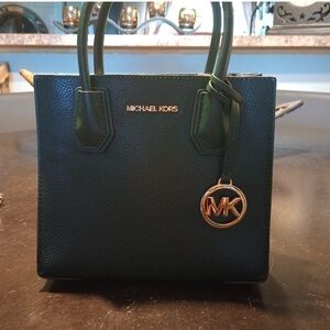 Michael Kors Green Leather Tote Bag